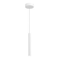 ST613.503.06 Светильник подвесной ST-Luce Белый/Белый LED 1*3W 4000K 260Lm 36° D30xH1900 Подвесные светильники 500_191_2947531
